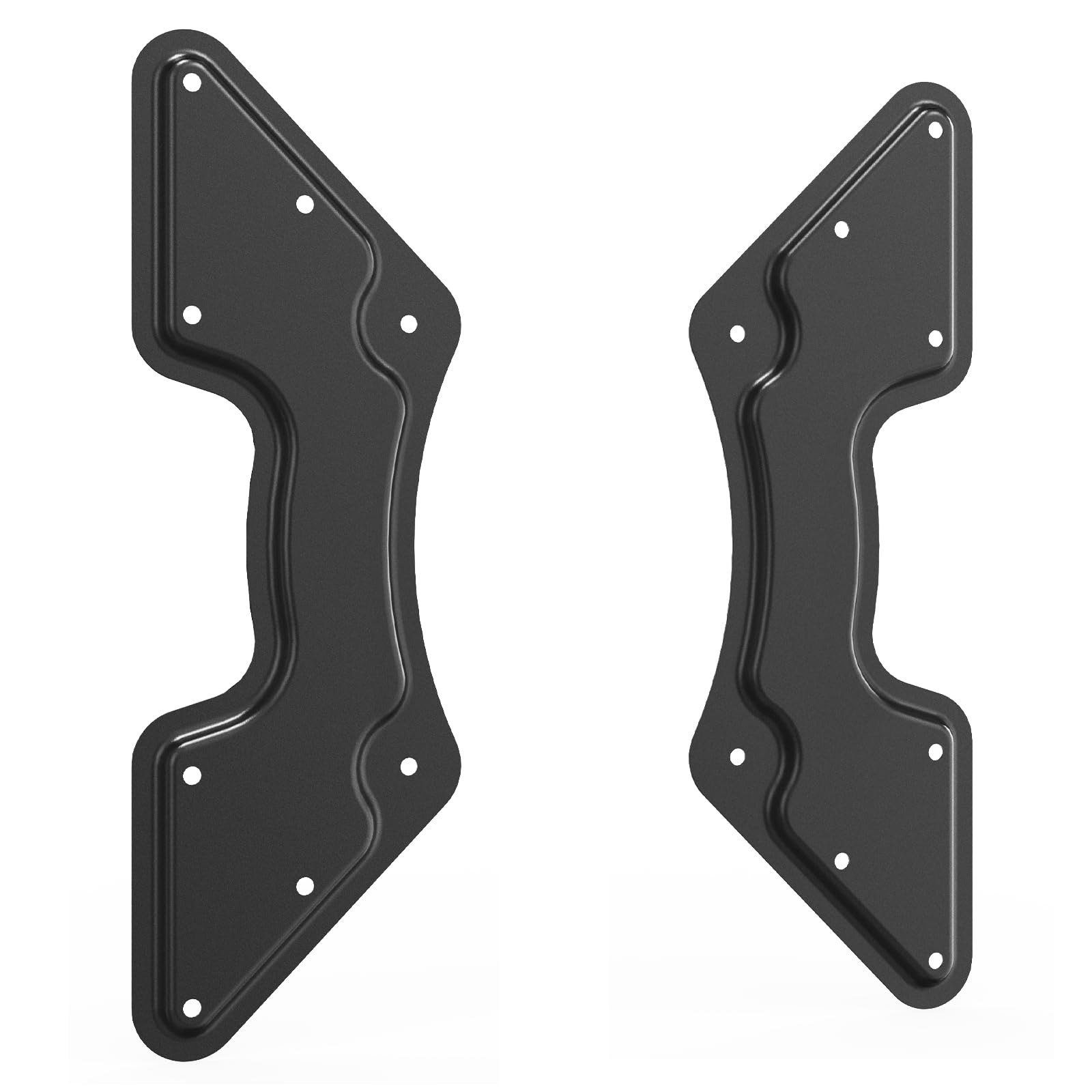 IMtKotWSteel VESA Mount Adapter for TV 32-55 inch, up to 66 lbs, Convert VESA 200 x 200 Mount to Fit 300 x 300, 400 x 200, 400 x 400 VESA Pattern, TV Extension Mount Adapter Plate