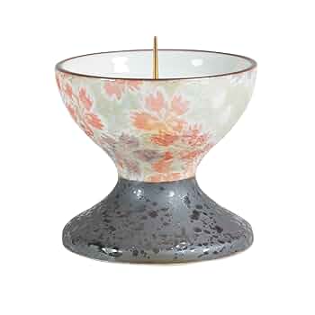 昭和初期 天然玉製 細工造り『牡丹花』蝋燭立て(一対) ろうそく台 茶道具時代物 61b0KN4nAlL._UF350,350_QL50_.jpg