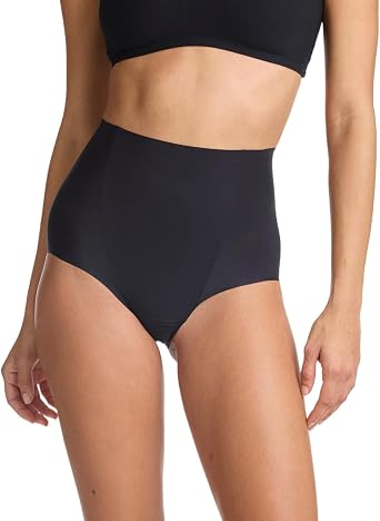 commando Zone Smoothing Brief | High Waist Shapewear with Zoned Panel Technology | Smooth Invisible Finish | Machine Washable