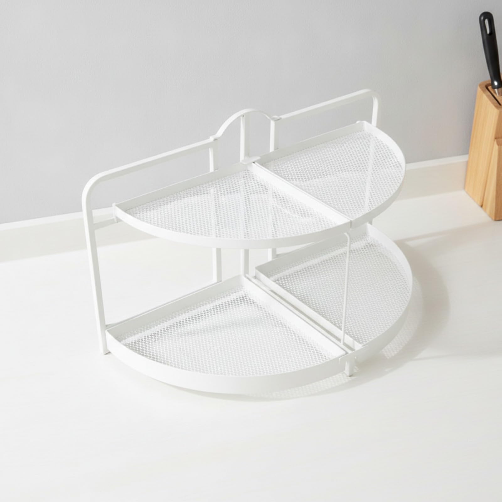 Baoblaze Étagère Pliable En Métal Multiuge | Stable, Étagère Rangement Cuisine, Organiseur, Manger,