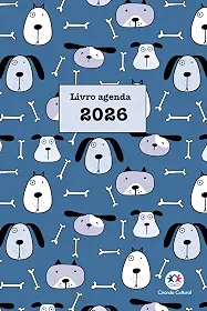 Livro Cachorrinhos - Agenda 2026