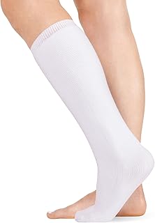 BraceAbility Replacement Sock Liner for Orthopedic Walking Boots - Medical Tube Cast Socks to Wear Under Aircast Cam Walkers and Leg or Foot Fracture Boot for Men and Women (Pack of 1)