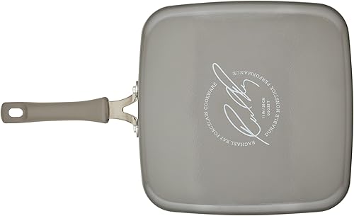 Miniatura 25 de Rachael Ray Cook + Create - Sartén antiadherente para estufa, cuadrada, 11 pulgadas, color azul agave