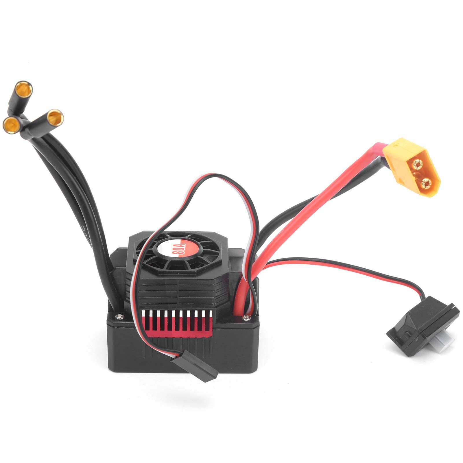 SURPASS‑HOBBY 80A Waterproof Brushless ESC with XT60 Plug, High