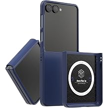 araree AR27957GZFP7 Galaxy Z Flip 7 Case, Compatible with Qi2/MagSafe Magnetic Suction, Unique Design, Hinges Protection, Shockproof, Polycarbonate Material, TPU Protective Band, Precision Protection