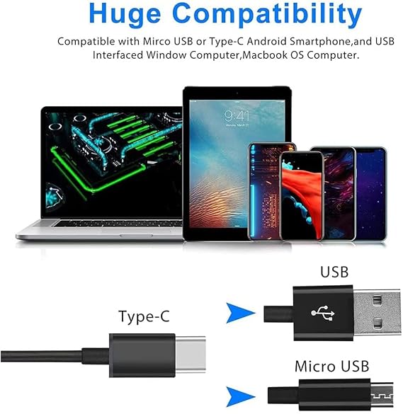 2 Directions Rotating Borescope, Pipe Gap Inspection Digital Video Borescope, Waterproof Snake Camera for Mechanical Auto Tools,Hard Cable,1m
