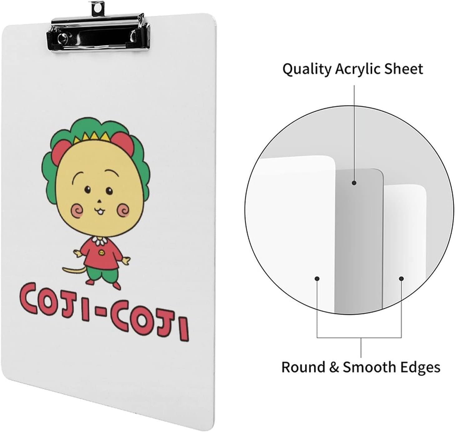 Amazon | コジコジ クリップボード a4 バインダー クリップファイル 短