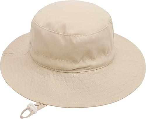 Miniatura 5 de Sombrero de sol para bebé, sombreros de verano para niños pequeños, UPF 50+, sombrero de cubo protector para niños, sombreros de playa para bebé