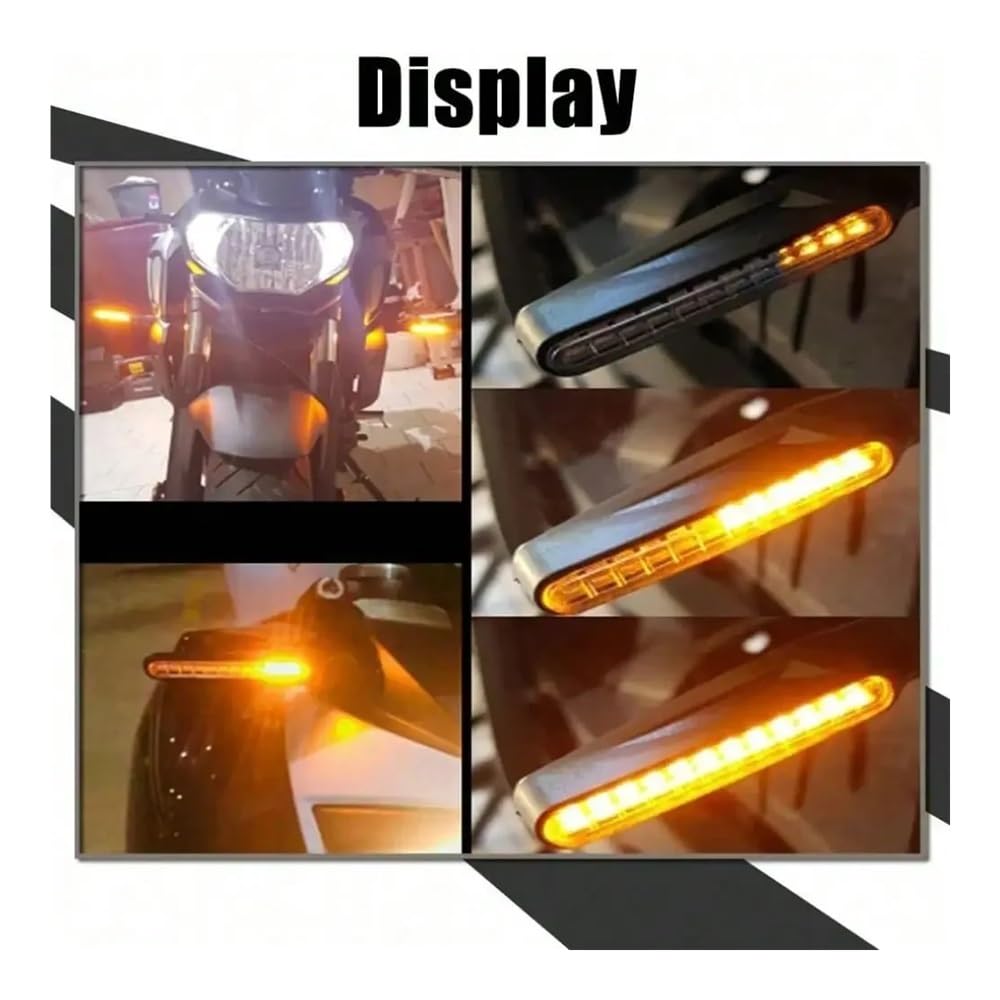 intermitentes led Para Motocicleta, Luces LED Intermitentes De