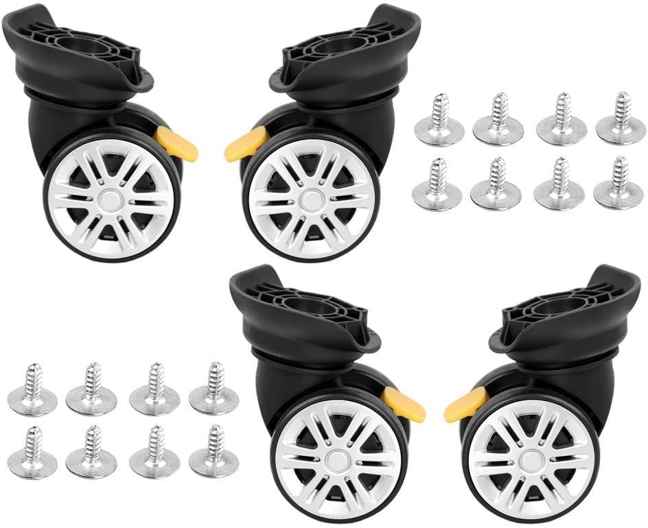 Luggage Suitcase Replacement Wheels Trolley Case Universal Wheels