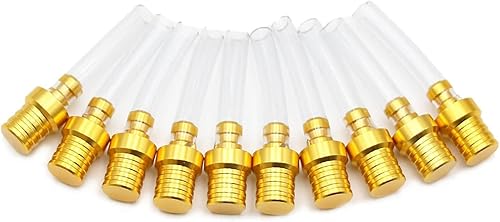 Miniatura 5 de PRO BAT Paquete de 10 tapones de gasolina CNC para motocicleta, tubo de ventilación bidireccional para motocross, Pit Bike ATV All Factory CRF XR CR