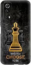 PrintWhiz Soft Silicone Mobile Back Cover Compatible with IQOO Z3 5G | Durable Shockproof Protective Case/Cover with Elega