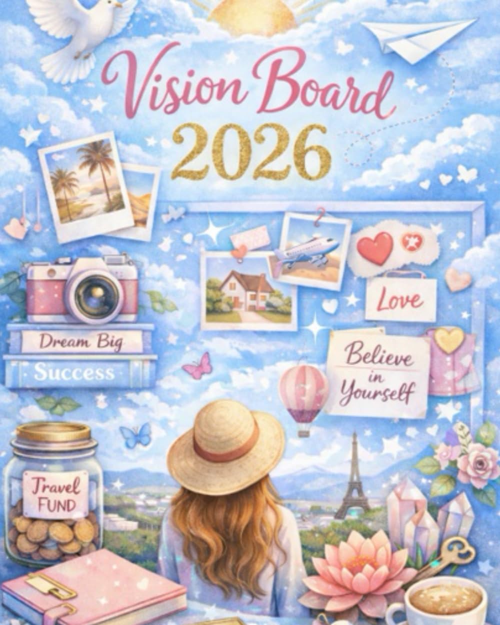 Minimalist Vision Board 2026: A Gentle Space to Dream, Grow and Become