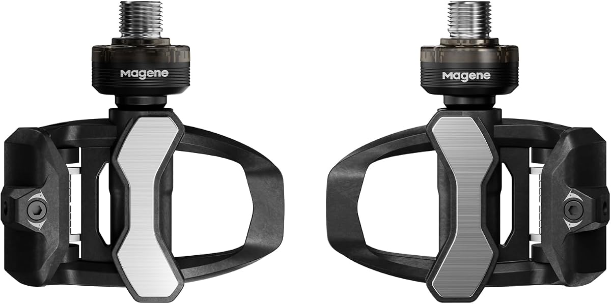 Pedales con medidor de potencia P715: precisión de ±1%, duración de la batería de 120 h, compatibilidad perfecta con bicicletas, ANT+ y Bluetooth para ciclismo