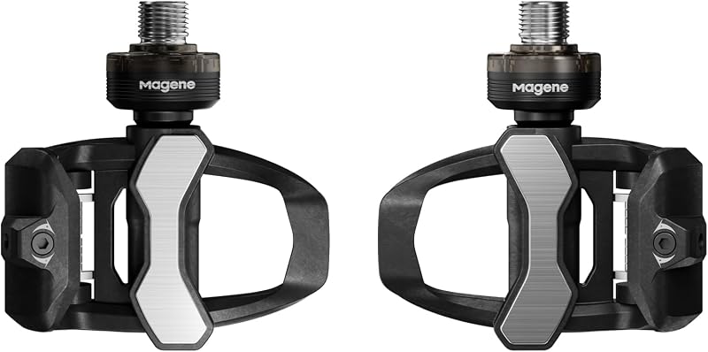 Pedales con medidor de potencia P715: precisión de ±1%, duración de la batería de 120 h, compatibilidad perfecta con bicicletas, ANT+ y Bluetooth para ciclismo