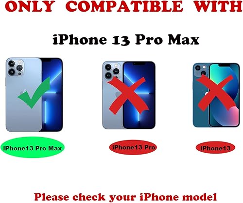 Miniatura 5 de LY&SASIF Funda holográfica para iPhone 13 Pro Max con patrón de burbujas de meteorito, chapado en cromo, galvanizado, forma de onda, color