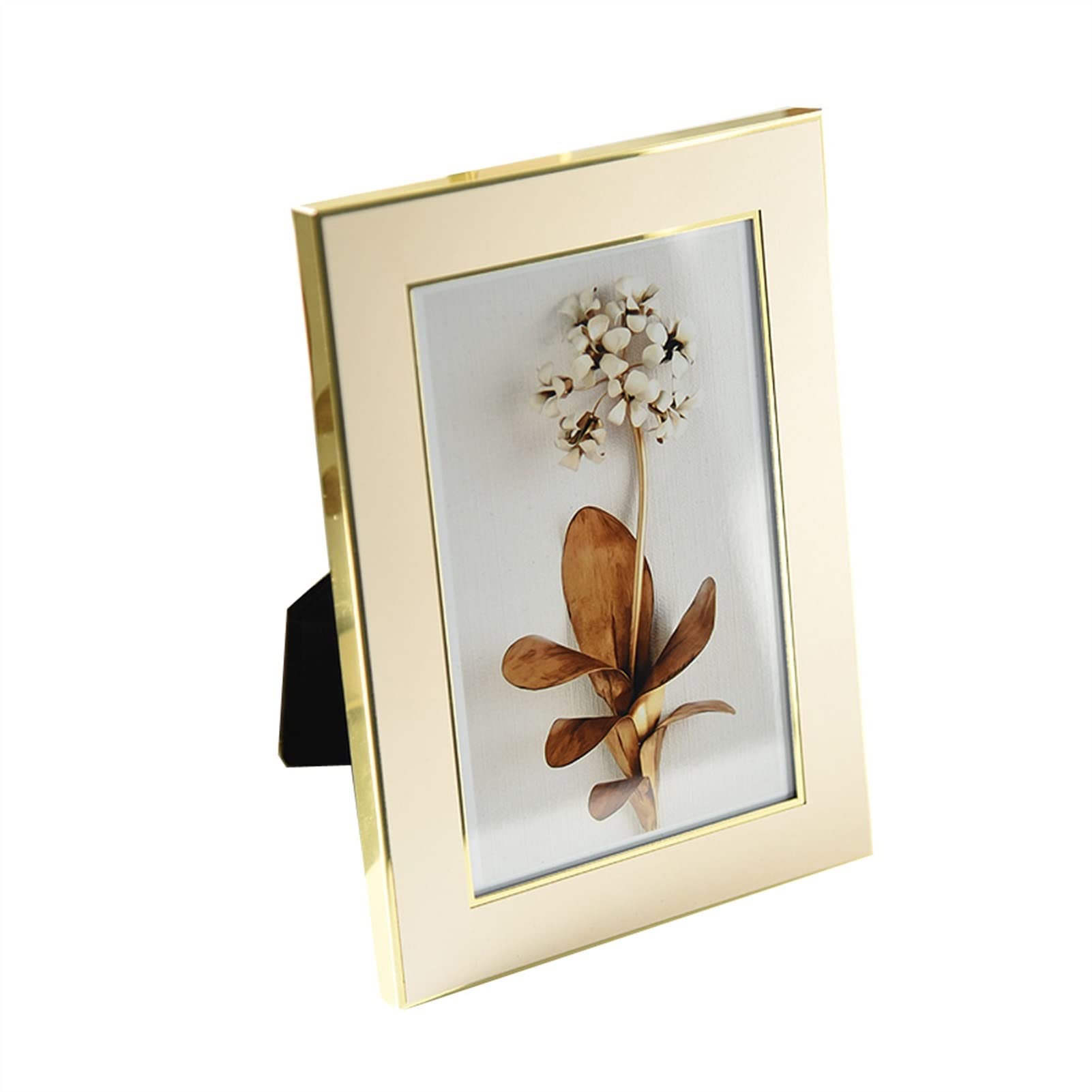 Vintage Photo Frame, European Metal Photo Frame Black 6-10 inch(A,7 inch)