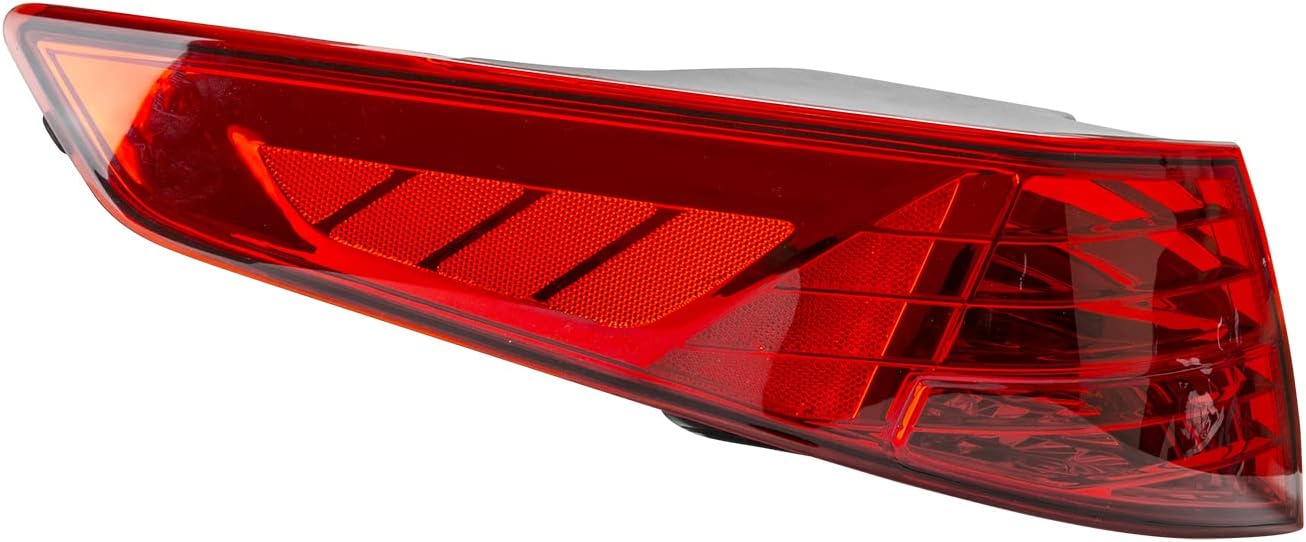 TYC Left Tail Light Assembly Compatible with 2011-2013 Kia Optima