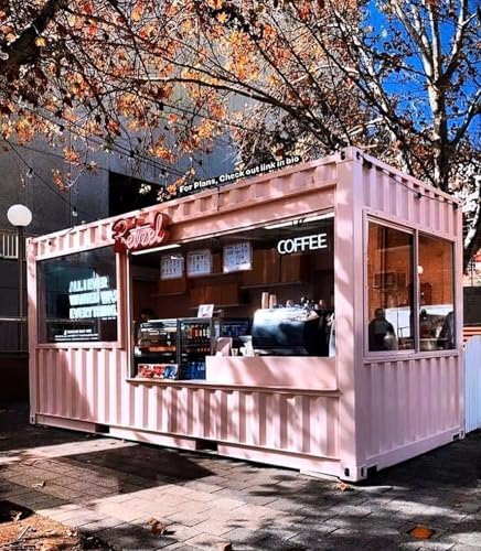 Custom 40ft Luxury Portable Mobile Container Juice Bar Prefab Shi...