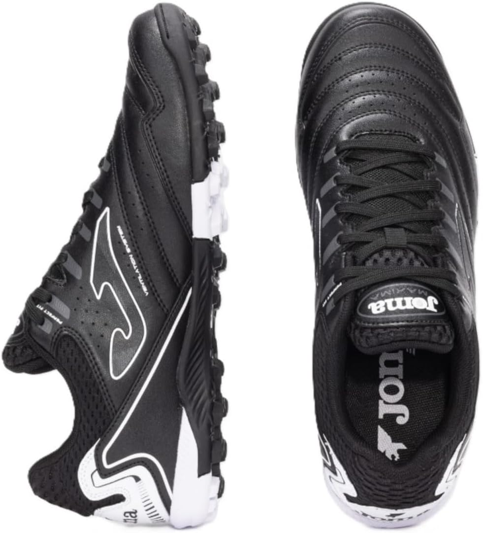 Chuteira de Society Joma Maxima Preto e Branco