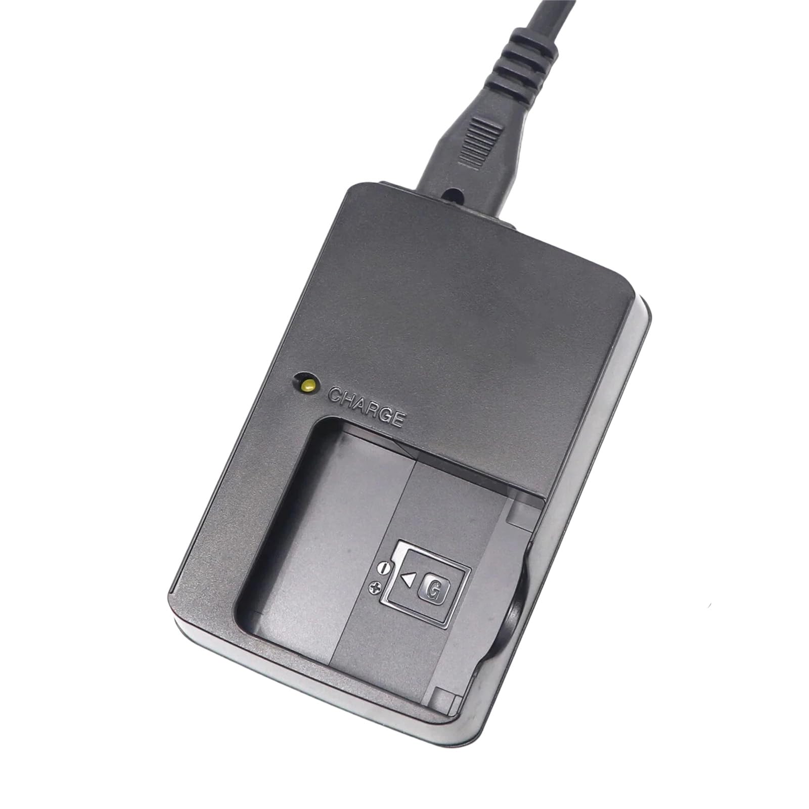 BC-CSGB NP-BG1 NP-FG1 Caricabatterie compatibile con Sony Cybershot DSC-HX5V,DSC-HX9V,DSC-W30,DSC-W35,DSC-W50,DSC-W55,DSC-W70,DSC-W80,DSC-H10,H20,H50,H55 Fotocamera e 120cm AC Power Cord
