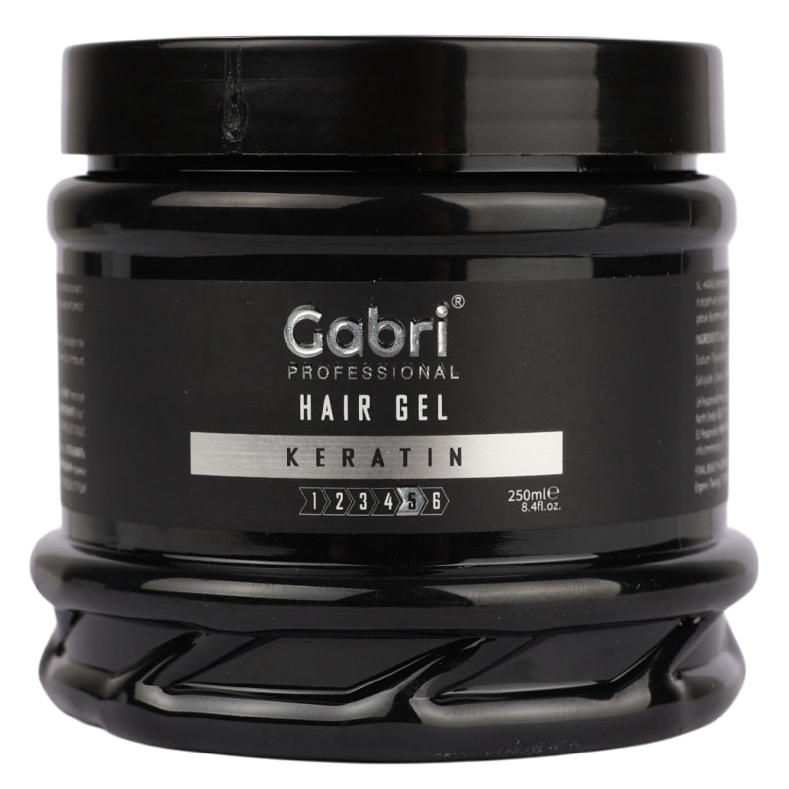 Gabri Hair Styling Gel, Firm Hold Styling Hair Gels, High Gloss, Anti-Frizz Effect, Edge Control