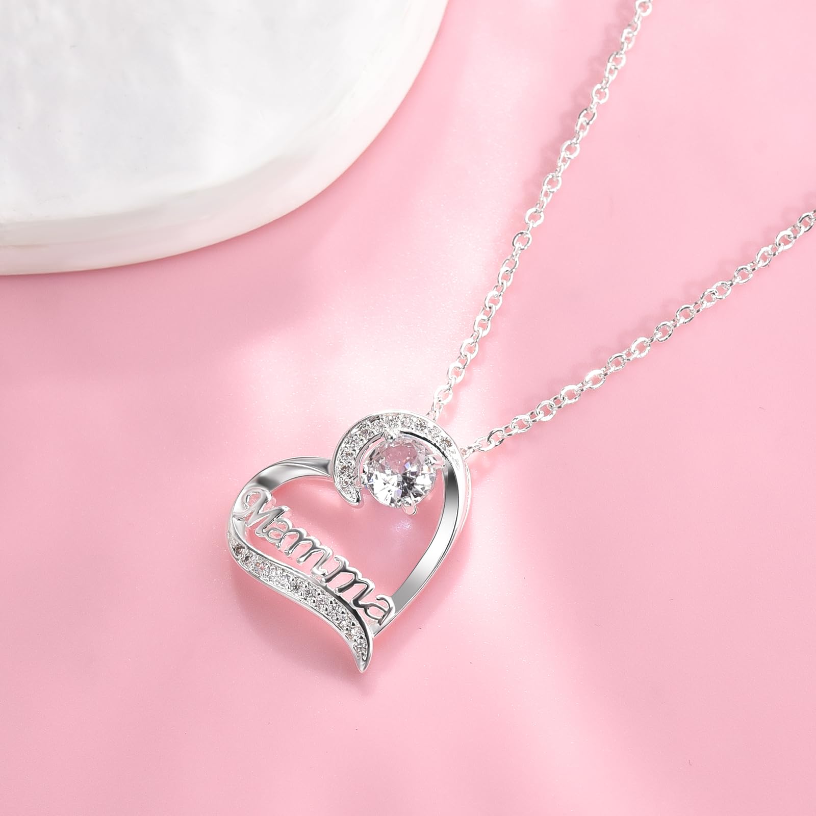 VGWON Collana per Festa della Mamma, Regalo per Mamma, Gioielli per Natale e Compleanno per Mamma