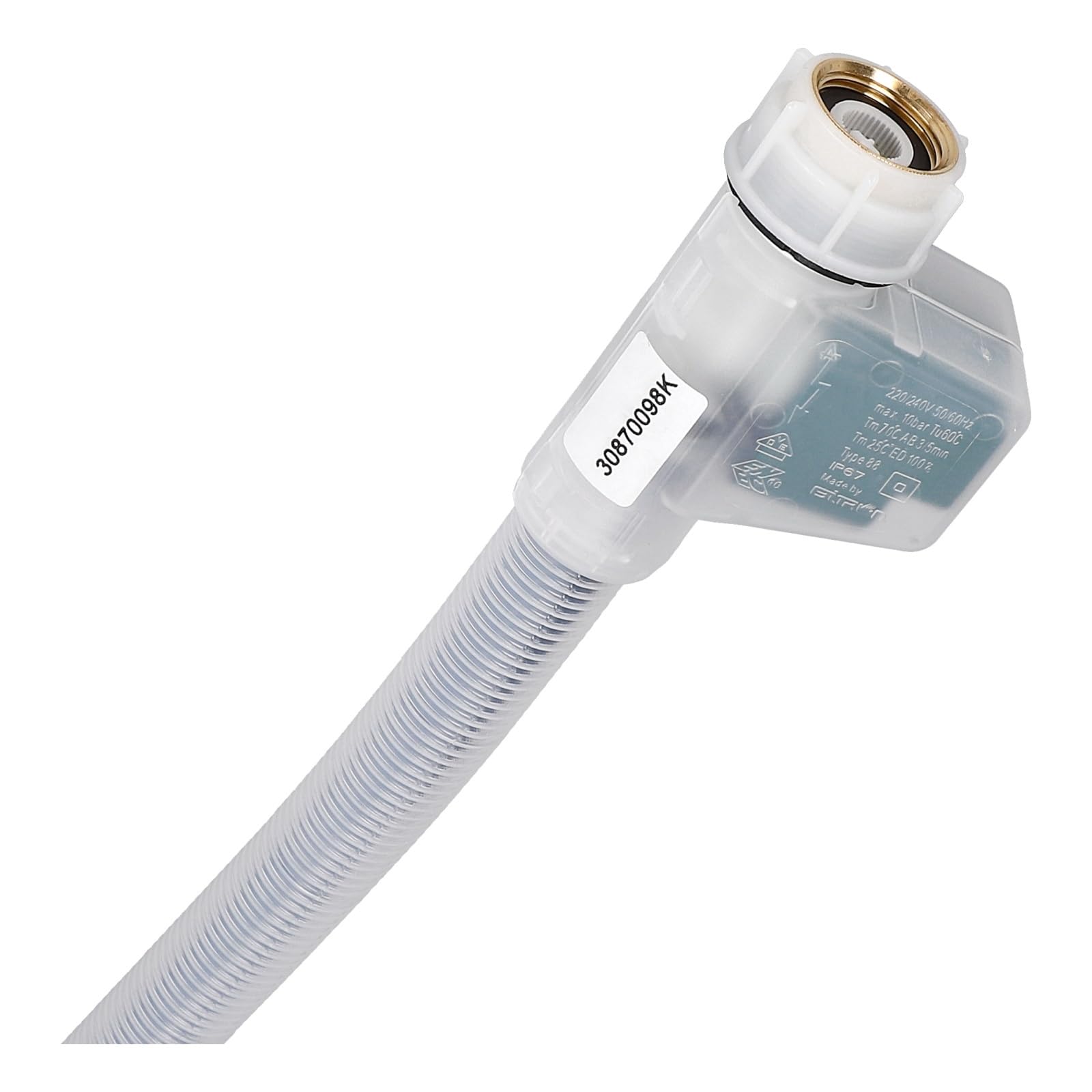 easyPART passend für Bitron/Elbi Typ 88 Zulaufschlauch Aquastop 1,5m | für SIEMENS 00667327 in Waschmaschine, 667327, Magnetventil, Original, Aquastopschlauch, Kompatibel mit Constructa