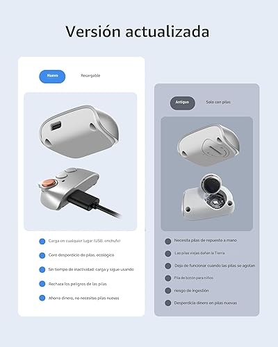 Miniatura 2 de TELESIN Cámara magnética mejorada para teléfono, estilo DSLR, agarre de obturador para iPhone y Android con botón de obturador inalámbrico