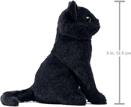 Folkmanis Mini Black Cat Finger Puppet
