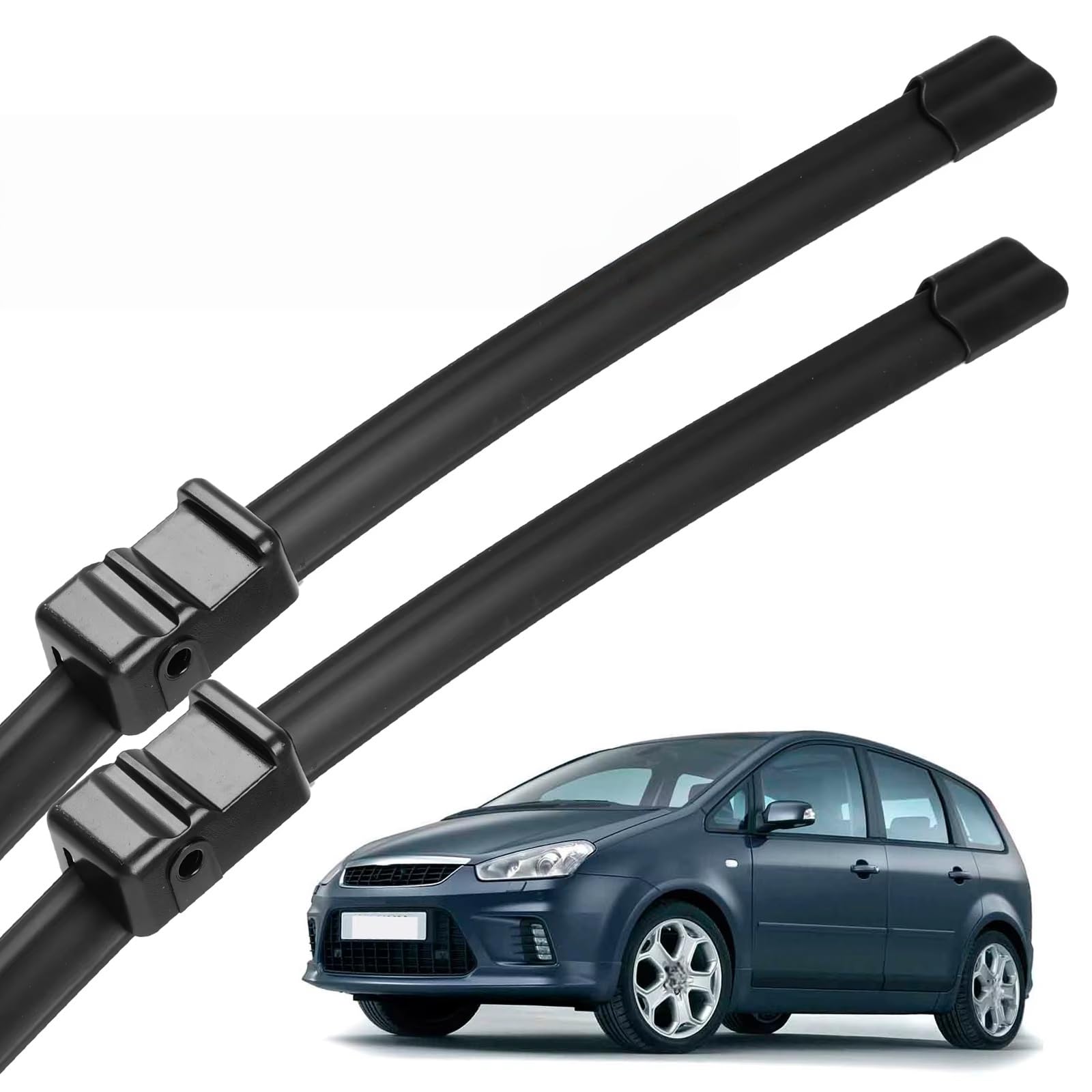 Balais d'essuie-glace Ford C-Max MK1 pour conduire sereinement sous la pluie (26"+19")