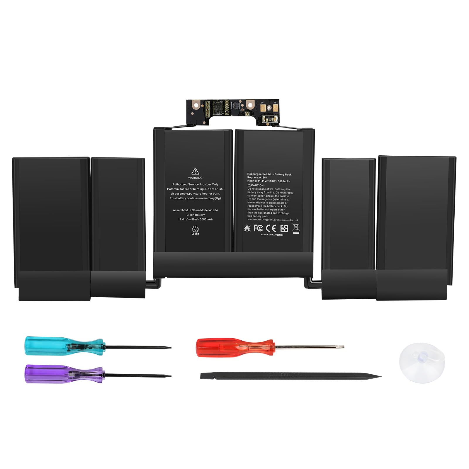 Amazon.com: A1964 A1989 Battery Replacement for MacBook Pro 13