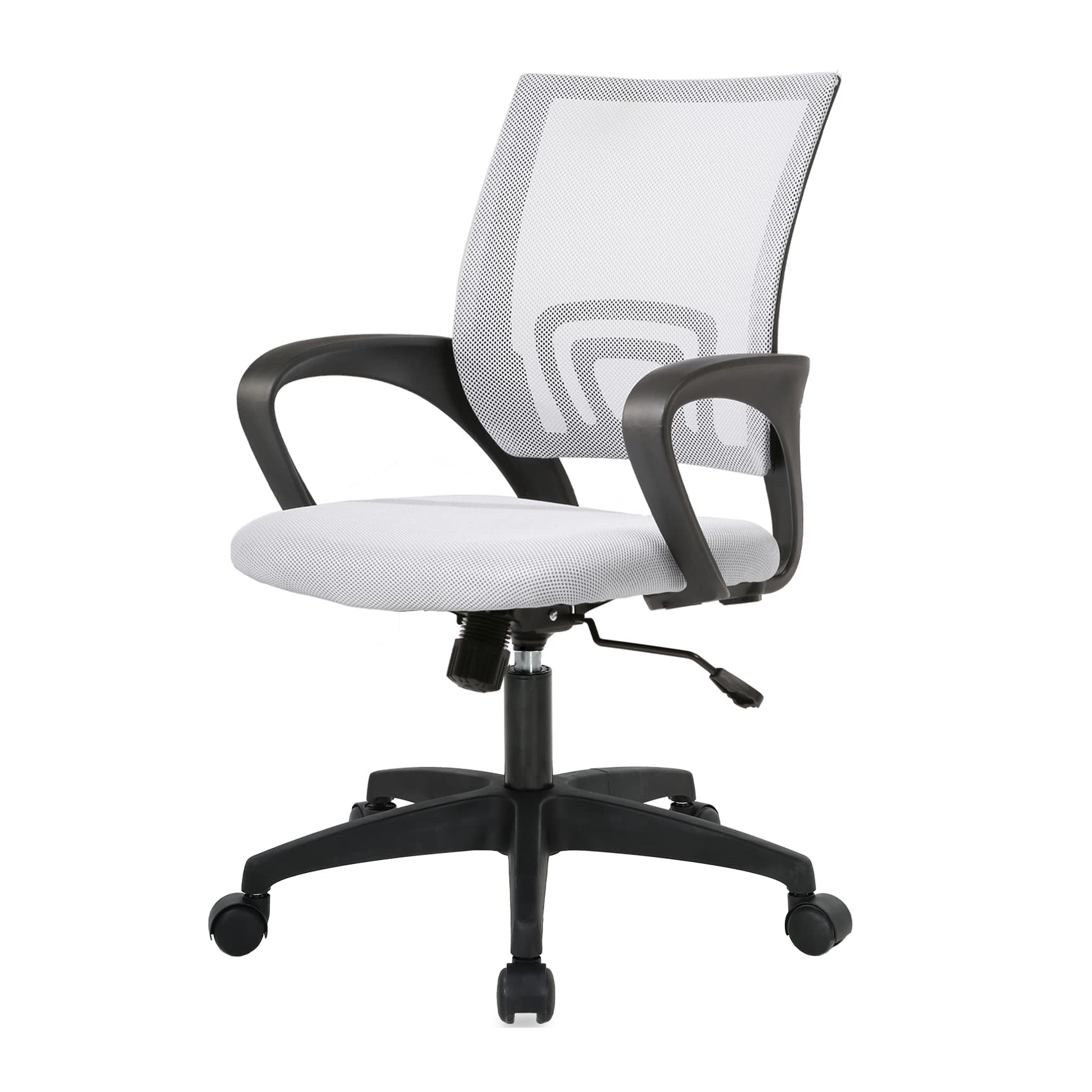 Ergonomic Office Chair with Lumbar Support - Adjustable Mesh Computer Desk Chair for Back Pain Modern Executive Swivel