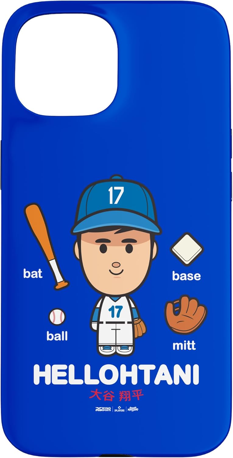 Shohei Ohtani Los Angeles Baseball HellOhtani MLBPA Case for iPhone 12/12 Pro