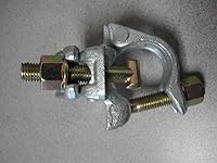 Vista 3 de 6 Abrazaderas de ángulo recto galvanizadas forjadas del Reino Unido también conocidas como abrazaderas rígidas abrazaderas de queso (6)