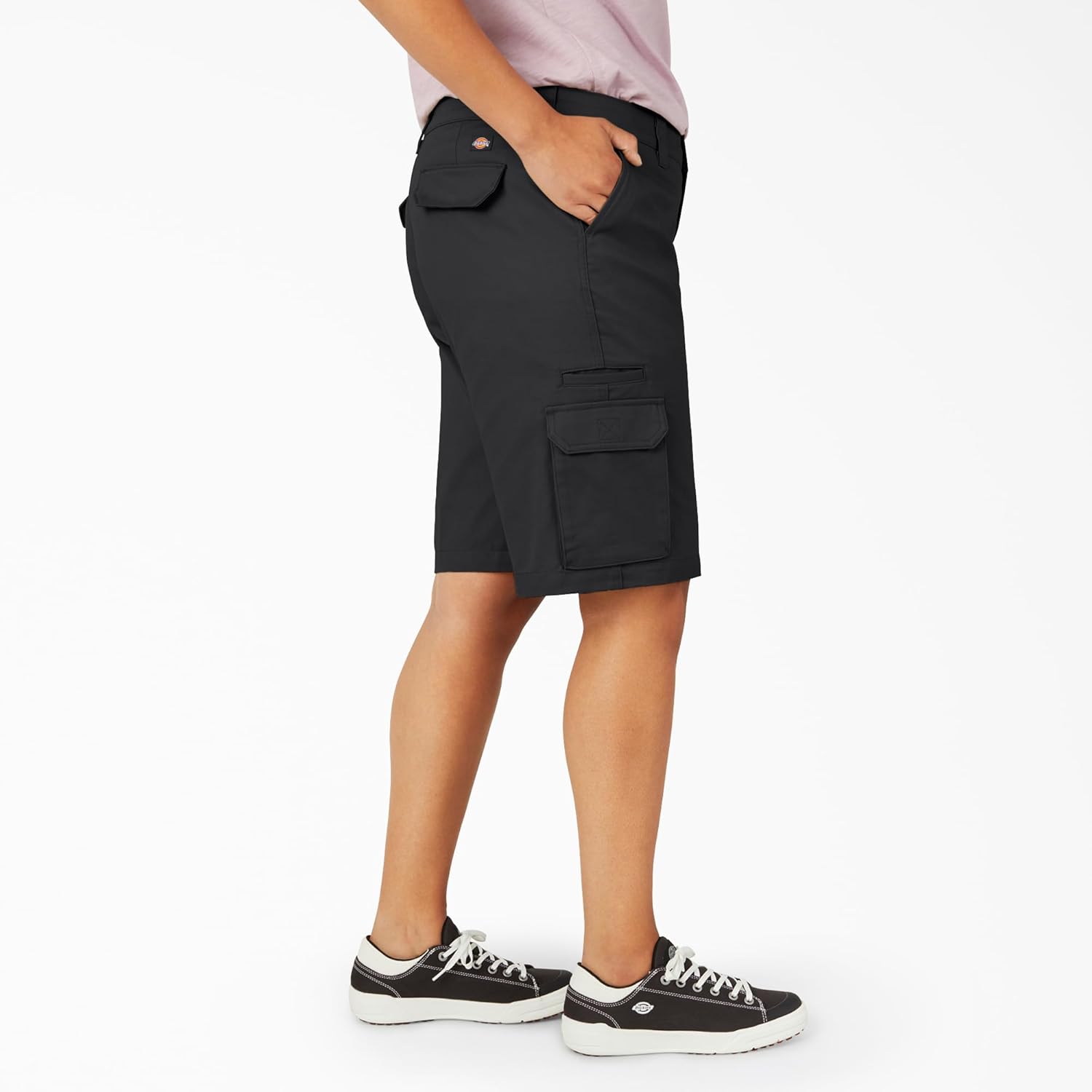Dickies Womens Plus Sized Stretch Cargo 11” Relaxed Short