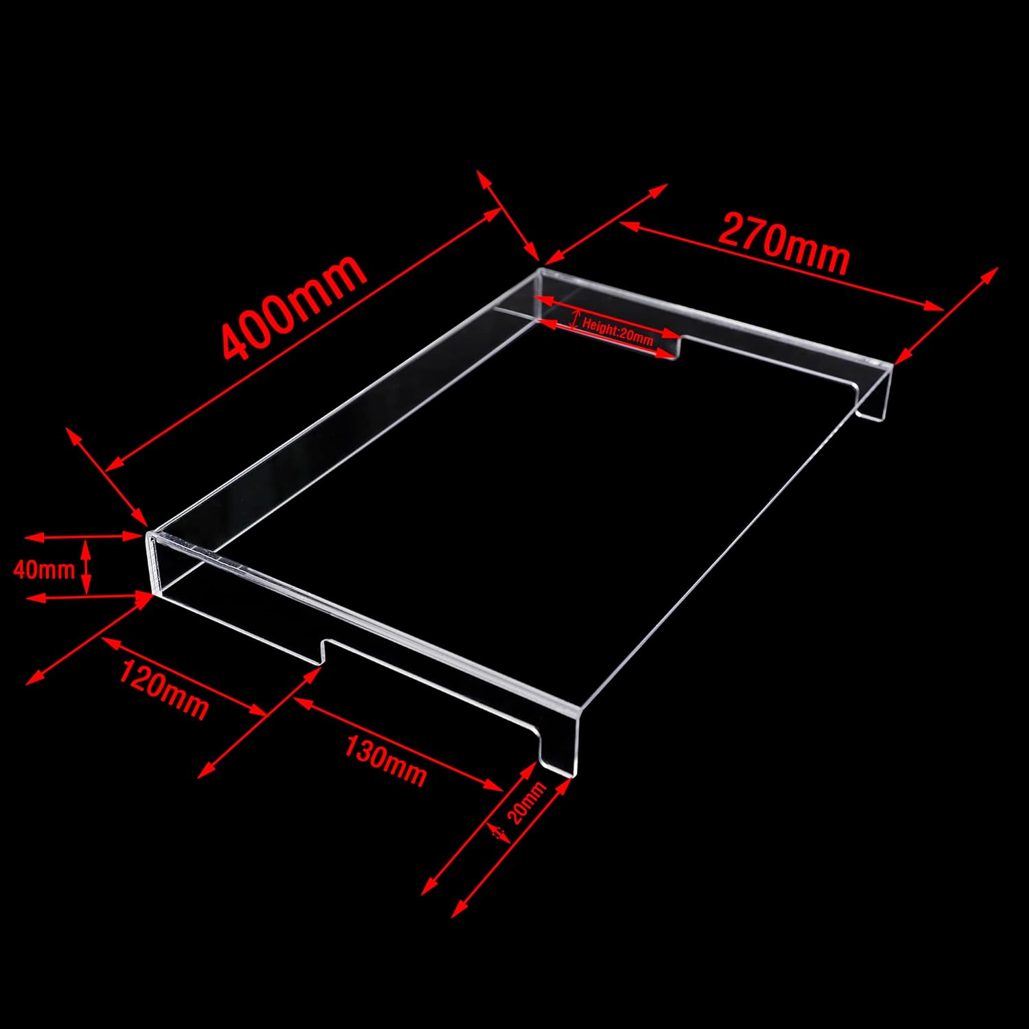 Dust Cover Lid Acrylic for 15.6 Inches Laptop Notebook