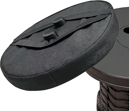 Miniatura 9 de Cojín de asiento para taburete plegable cuadrado, almohadilla gruesa para silla, se adapta a todos los taburetes plegables cuadrados retráctiles