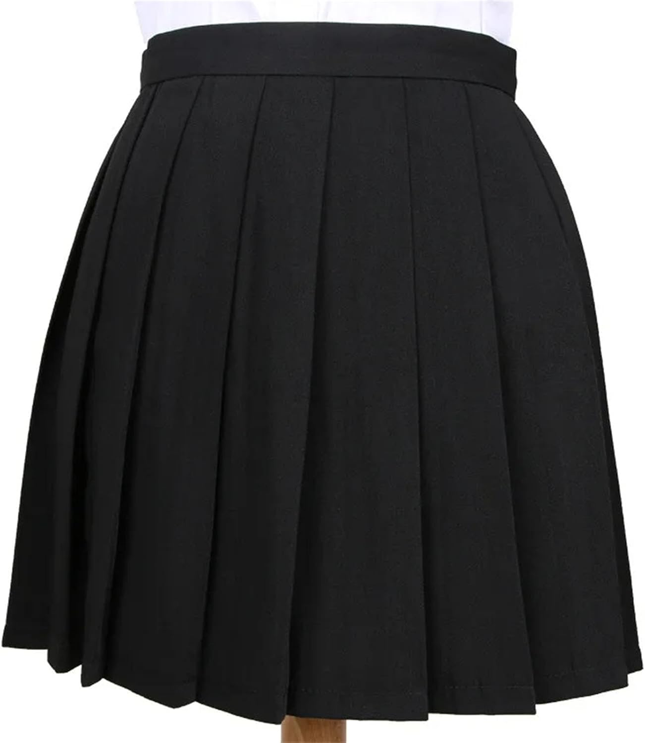 Women's School Short Dresses Slim Fit Students Pleated Uniforms Suit Athletic Mini Skirts