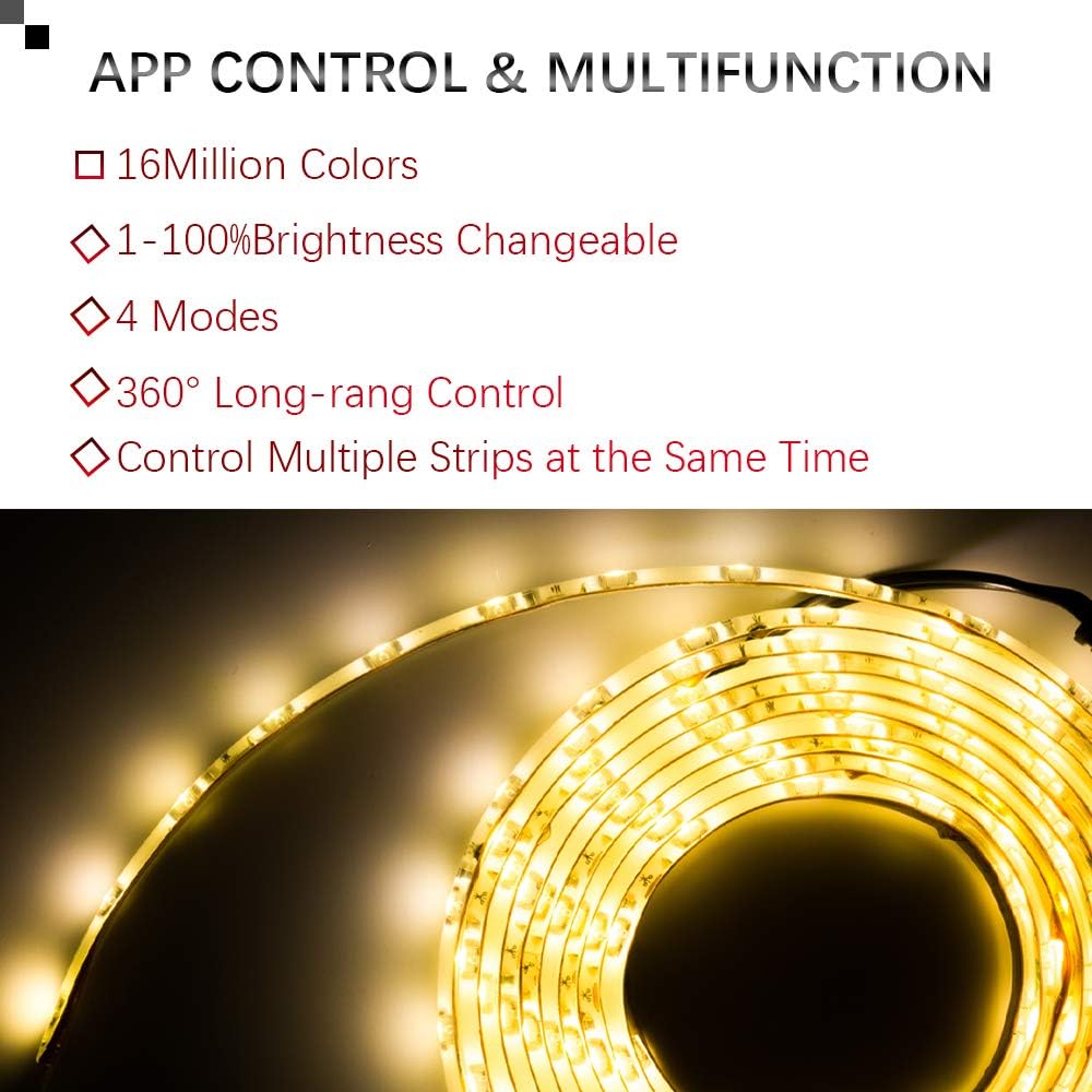 weird tails LED Strip Lights (New Version) Music Sync (16.4ft)