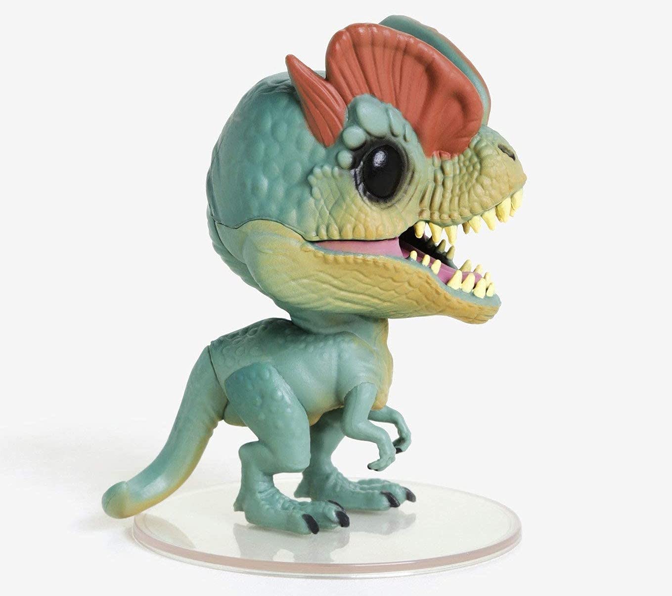 Jurassic Park - Dilophosaurus [Frill Closed] Limited Edition Chase Funko Pop! Vinyl Figure (Bundled with Compatible Pop Box Protector Case)