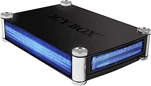 Icybox IB-550StU3S 11526 Boitier externe pour lecteur DVD/Blu-Ray 5,25'' Noir