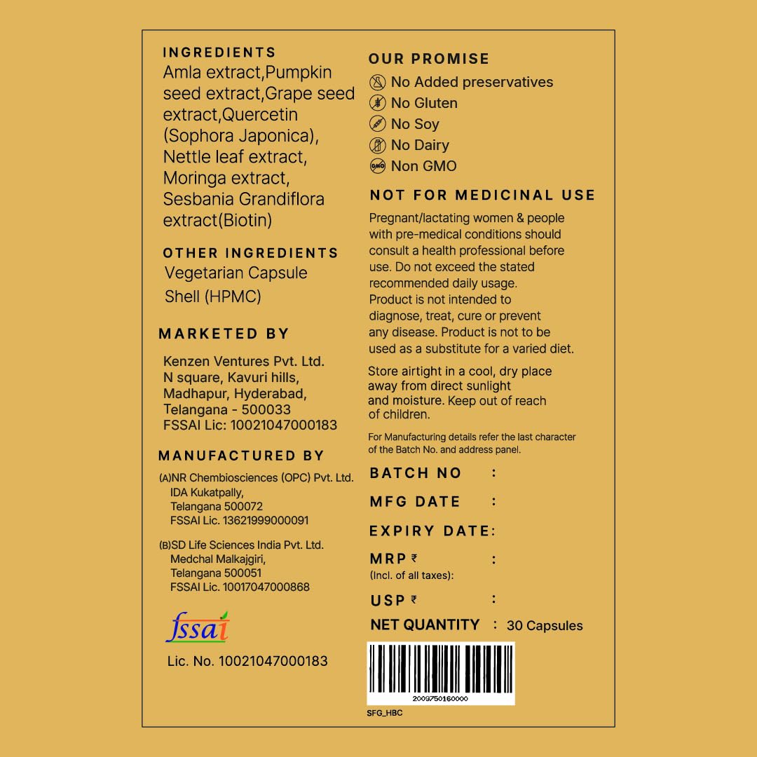 Earthful Menopause Hair Care Combo | Multivitamin Women 40+ & Root Nourish Capsules | 100% Plant, Non-Synthetic | For Hair Health, Hormonal Balance | With Biotin, Grape Seeds, Vitamin D3 & K2 — Amazon image 8