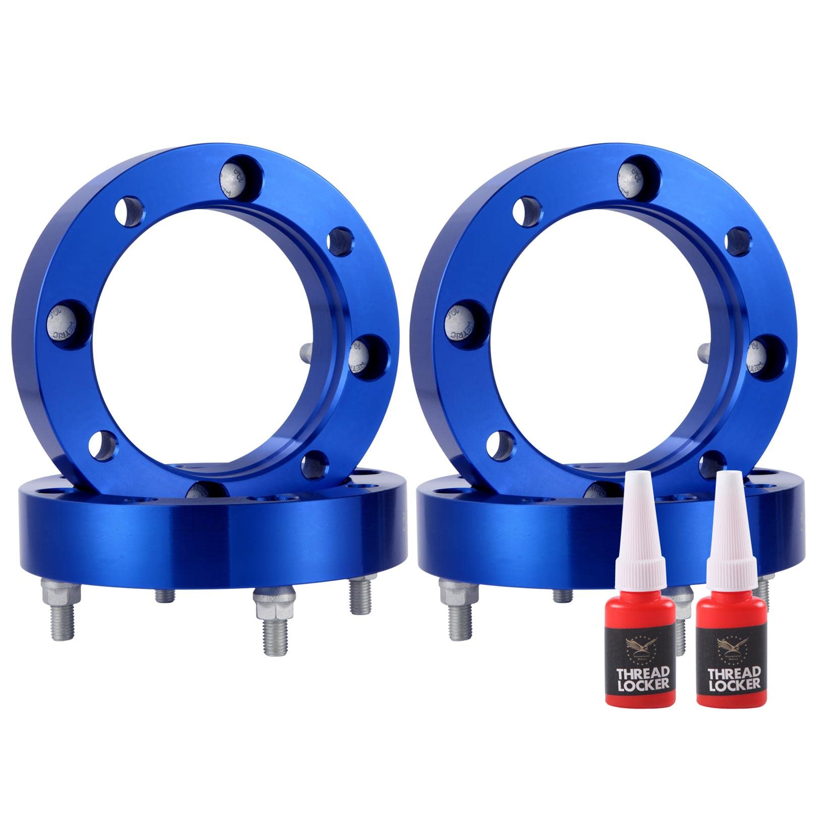 Photo 1 of PreeminentMotors 4 pcs Forged ATV UTV Wheel Spacer 1.5 inch 4x156 wheel spacer 131mm hub Bore with M12X1.5 Studs, Compatible with 2013+ Polaris Ranger/2014+Polaris RZR XP 1000/2015+ Polaris RZR