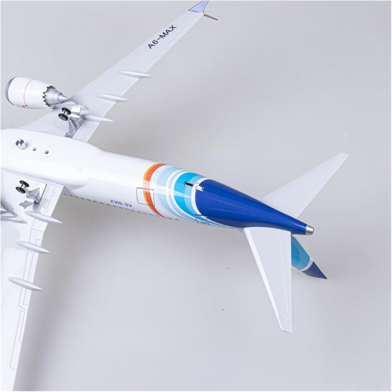 HYTTER Alloy Resin Collectible Airplane Models for A380 Die Cast Resin