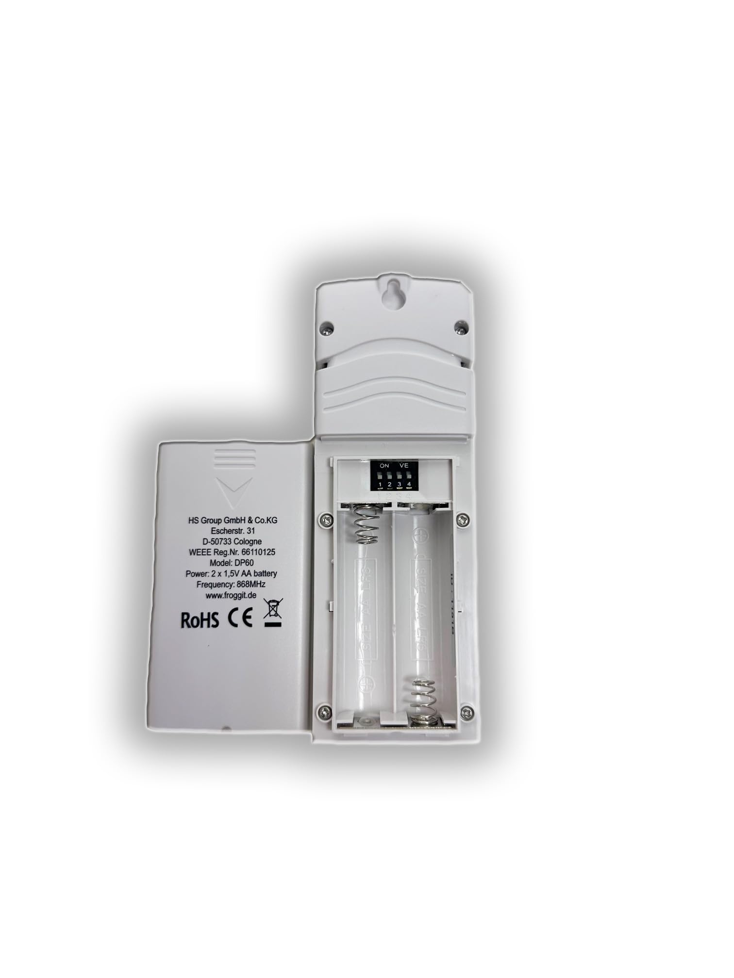 Froggit DP60 - Detector de flash inalámbrico (alcance de 40 km)