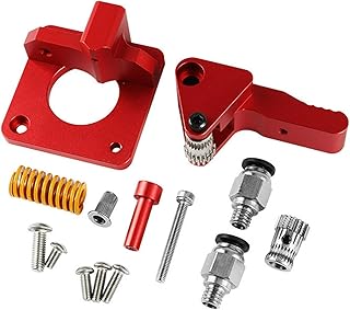 Xiaokeis Ender 3 Extruder, 3D Printer Parts Aluminum Alloy Extruder Kit Practical Parts Upgrade Clay Extruder(Size:1 pcs)