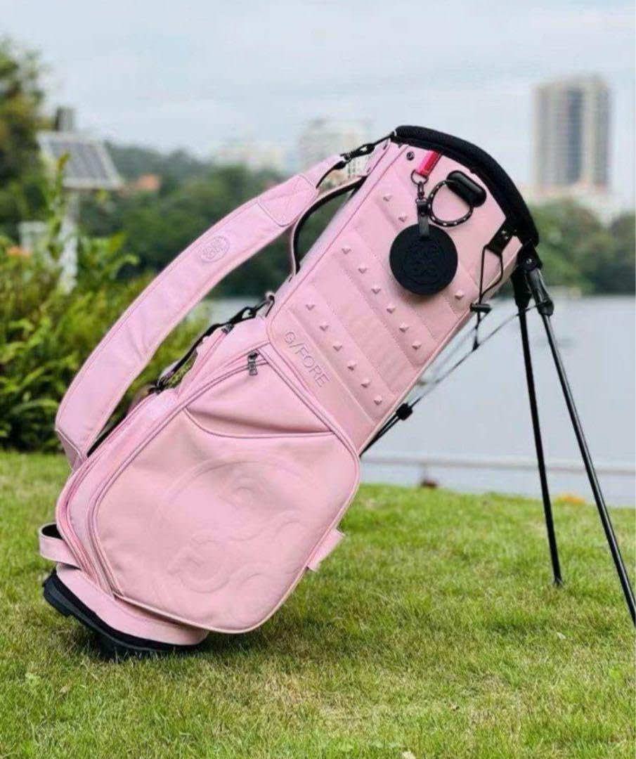 ジーフォア レディース キャディバッグ ピンク G/FORE Amazon | ジーフォア レディース キャディバッグ ピンク GFORE | ノー