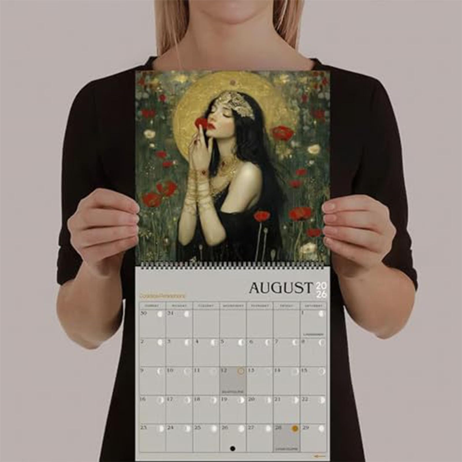Moon Phases Eclipse Planner Free Printable 2024 Monthly Calendar With ...