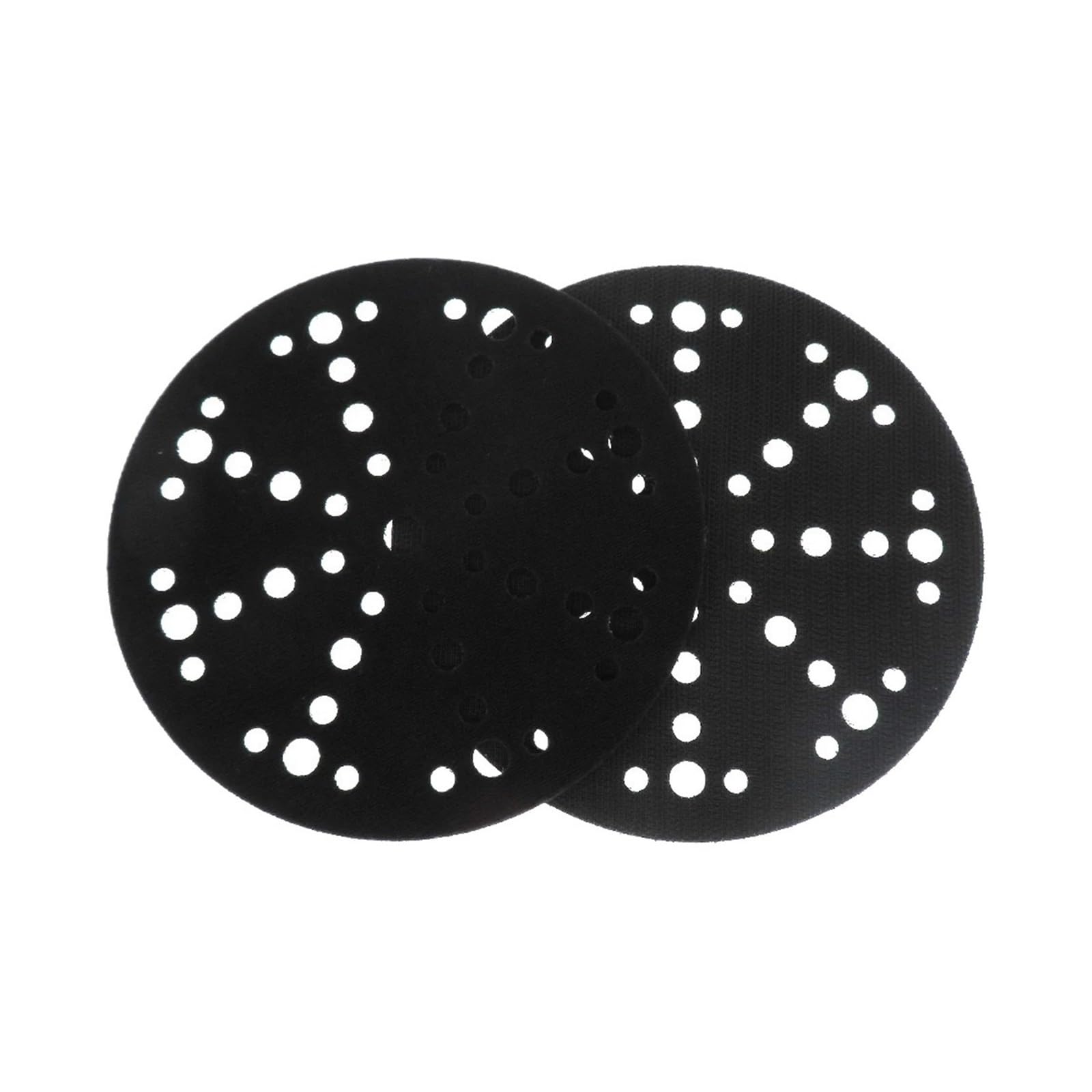 Xchiaueo One Color 2 Pc 6Inch 150Mm Interface Pad Protection Disc Hook And Loop 48 Holes For Sander Polishing And Grinding Tools